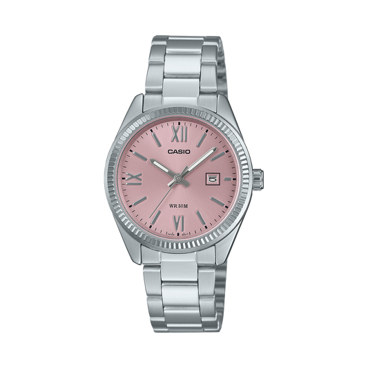 Casio de dama pulsera de metal – LTP-1302DD-4A1V