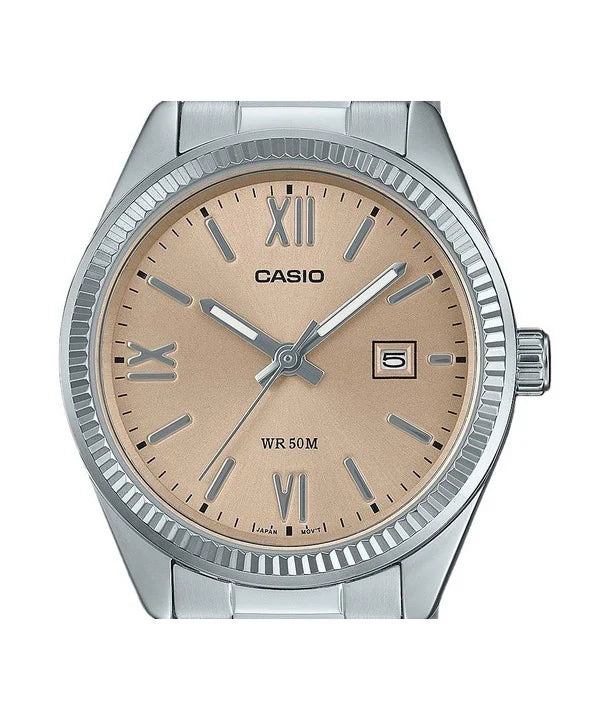 Casio de dama pulsera de metal – LTP-1302DD-4A2V