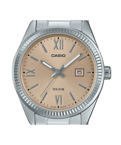 Casio de dama pulsera de metal – LTP-1302DD-4A2V