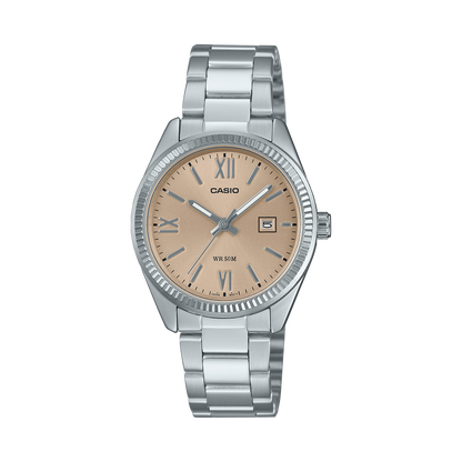 Casio de dama pulsera de metal – LTP-1302DD-4A2V
