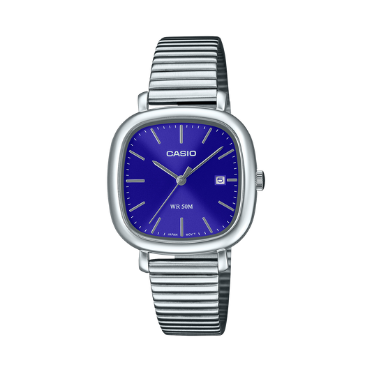 Casio de mujer pulsera de metal – LTP-B166D-2AV