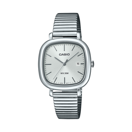 Casio de mujer pulsera de metal – LTP-B166D-7AV