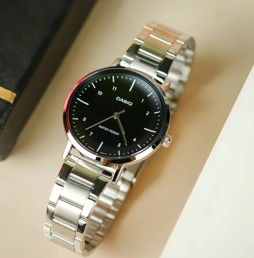 Casio de dama pulsera de metal – LTP-VT03D-1B