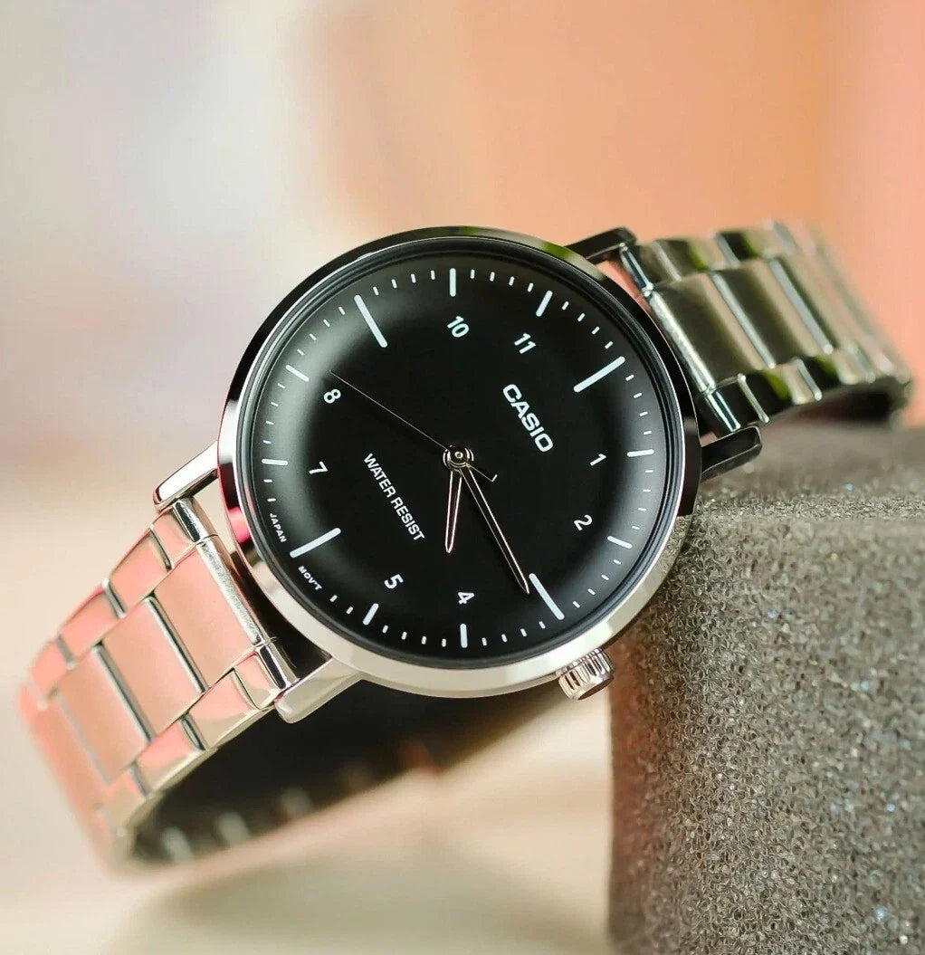 Casio de dama pulsera de metal – LTP-VT03D-1B