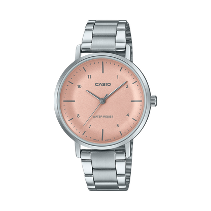 Casio de dama pulsera de metal inoxidable – LTP-VT03D-4B