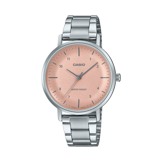 Casio de dama pulsera de metal inoxidable – LTP-VT03D-4B