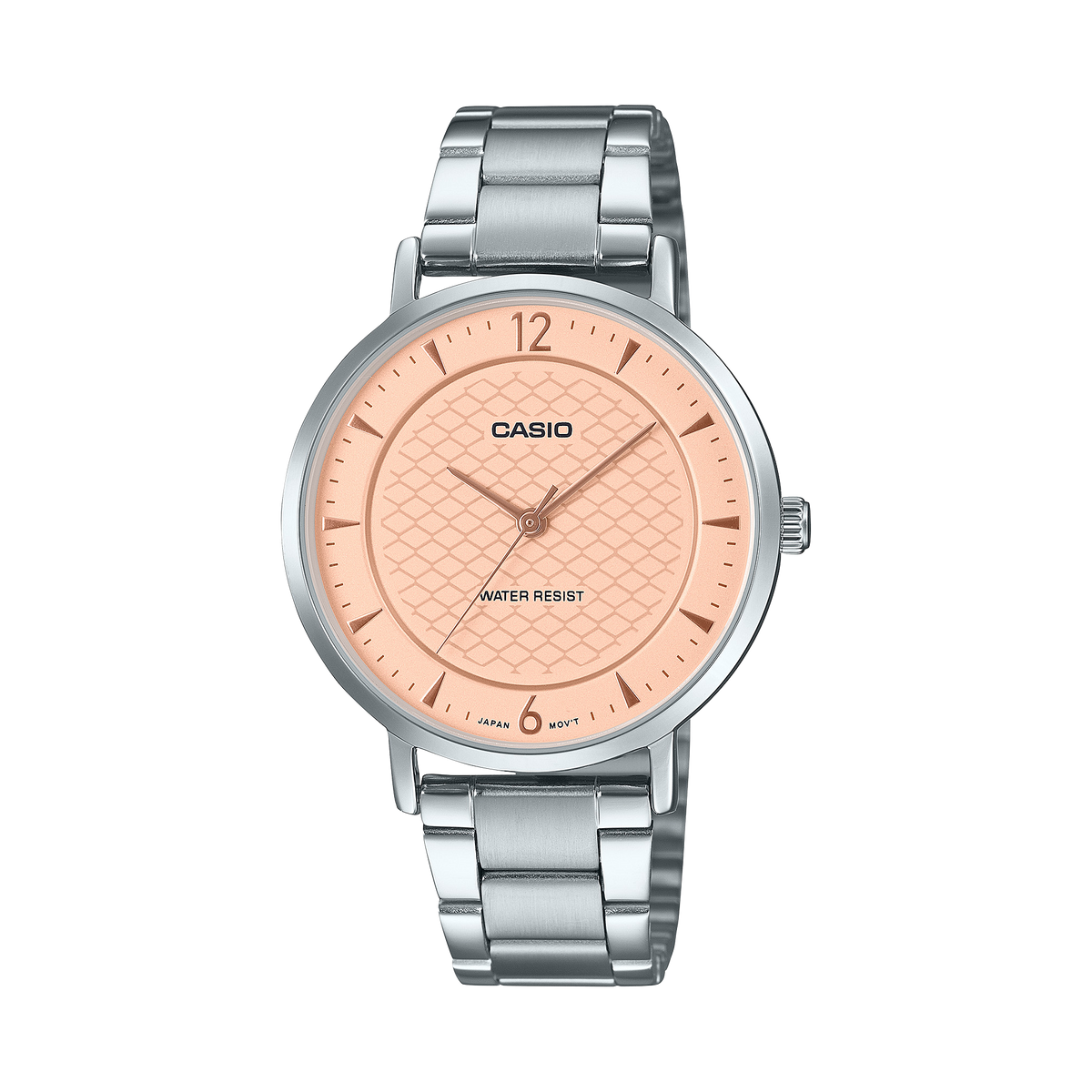 Casio de dama pulsera de acero inoxidable – LTP-VT04D-4A