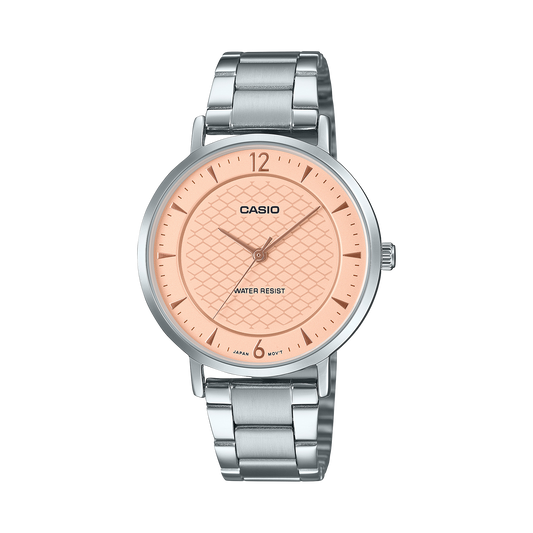 Casio de dama pulsera de acero inoxidable – LTP-VT04D-4A