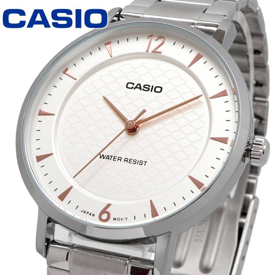 Casio de dama pulsera de metal – LTP-VT04D-7A
