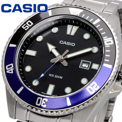 Casio 200 metros de resistencia al agua para Hombre – MDV-107D-1A2V