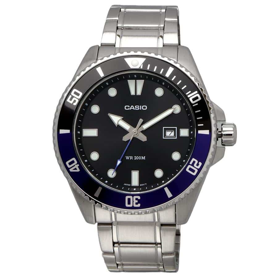 Casio 200 metros de resistencia al agua para Hombre – MDV-107D-1A2V