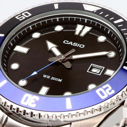Casio 200 metros de resistencia al agua para Hombre – MDV-107D-1A2V