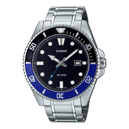 Casio 200 metros de resistencia al agua para Hombre – MDV-107D-1A2V