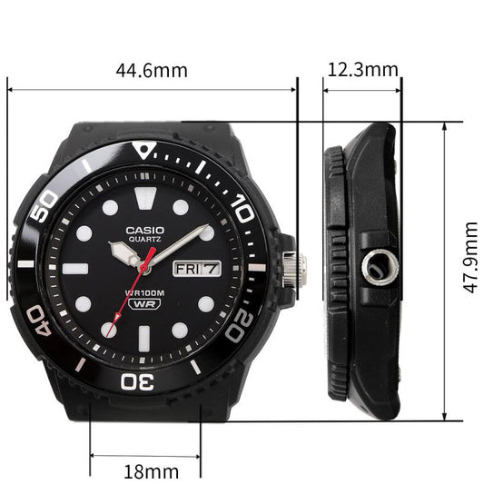 Casio de hombre pulsera de resina – MRW-230H-1E1V