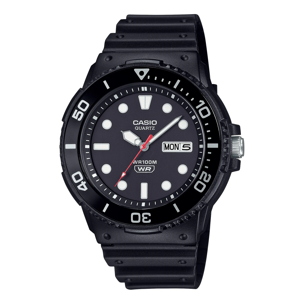 Casio de hombre pulsera de resina – MRW-230H-1E1V