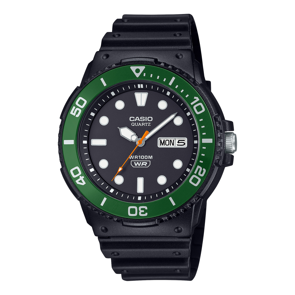 Casio de caballero pulsera de caucho – MRW-230H-1E3V