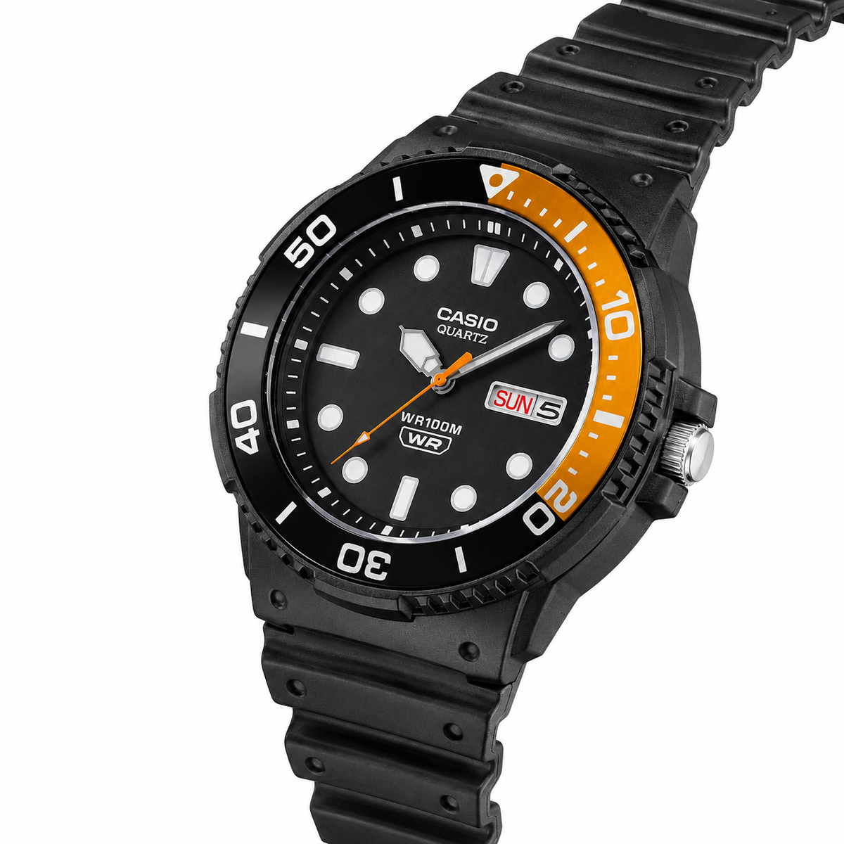 Casio de hombre correa de caucho – MRW-230H-1E4V