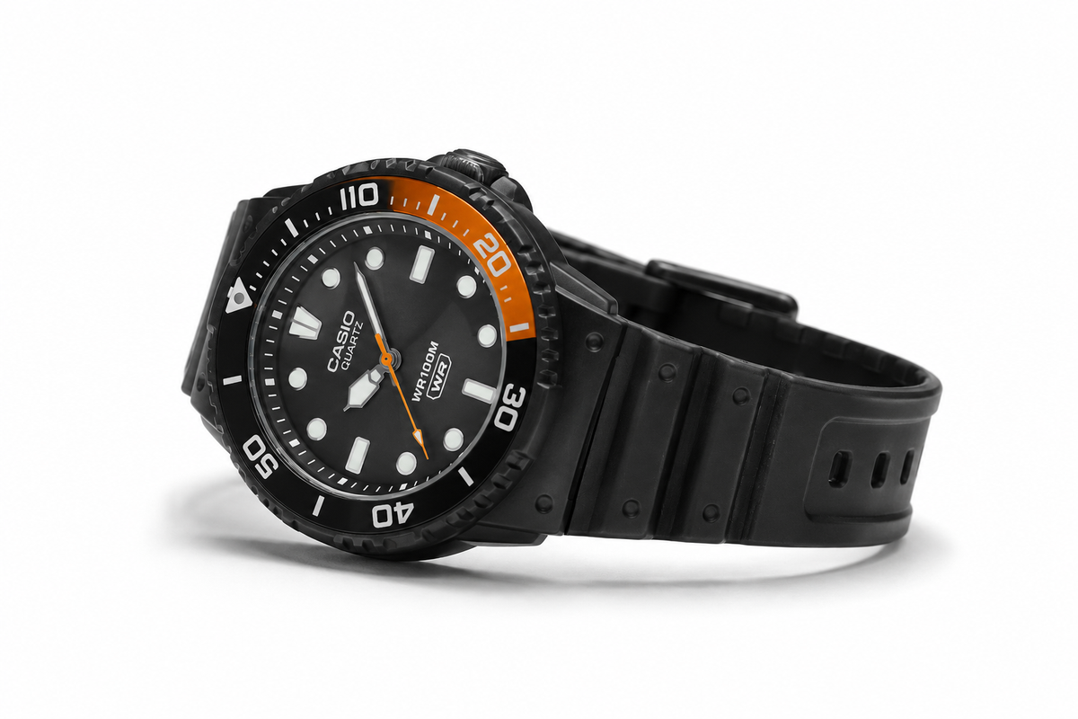 Casio de hombre correa de caucho – MRW-230H-1E4V