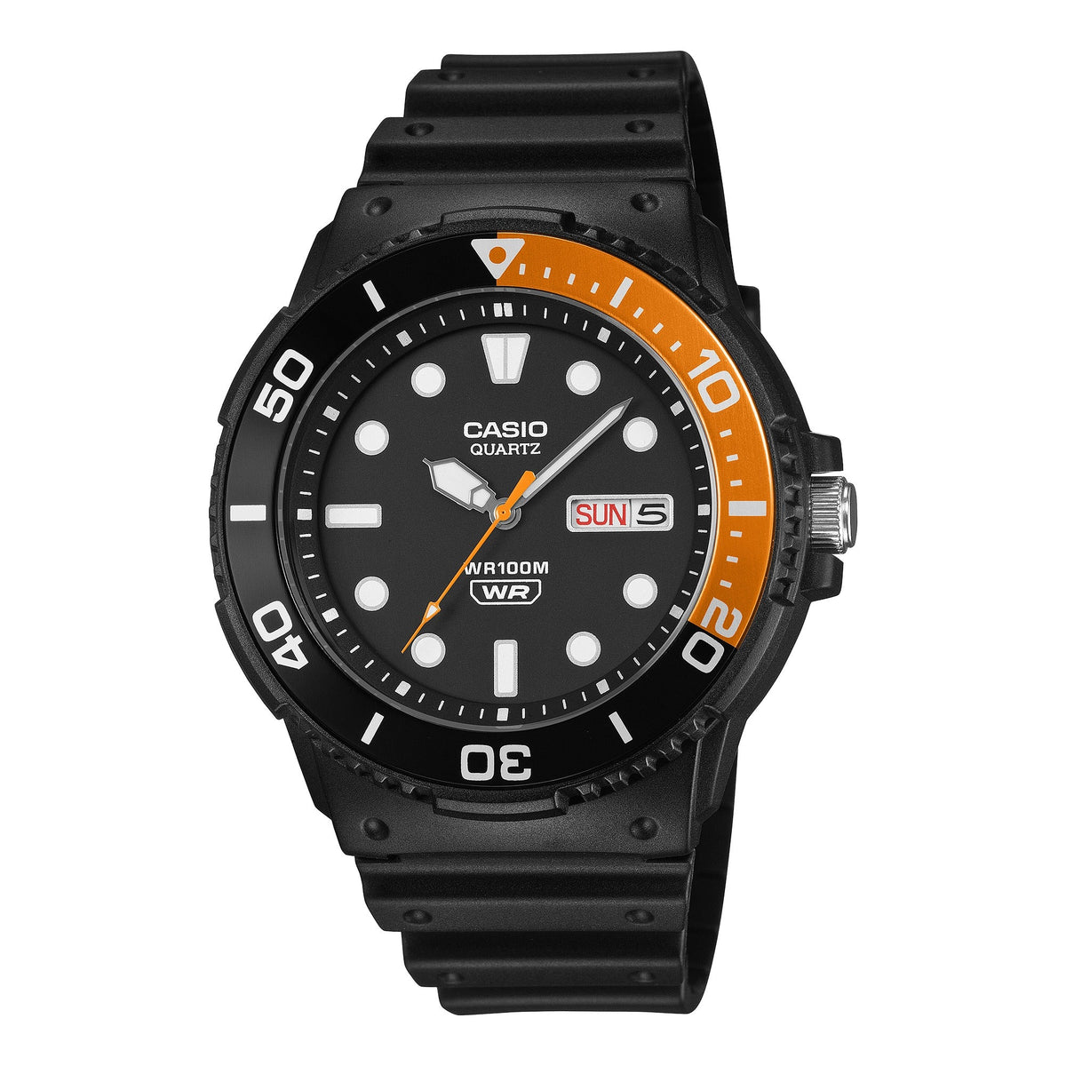 Casio de hombre correa de caucho – MRW-230H-1E4V
