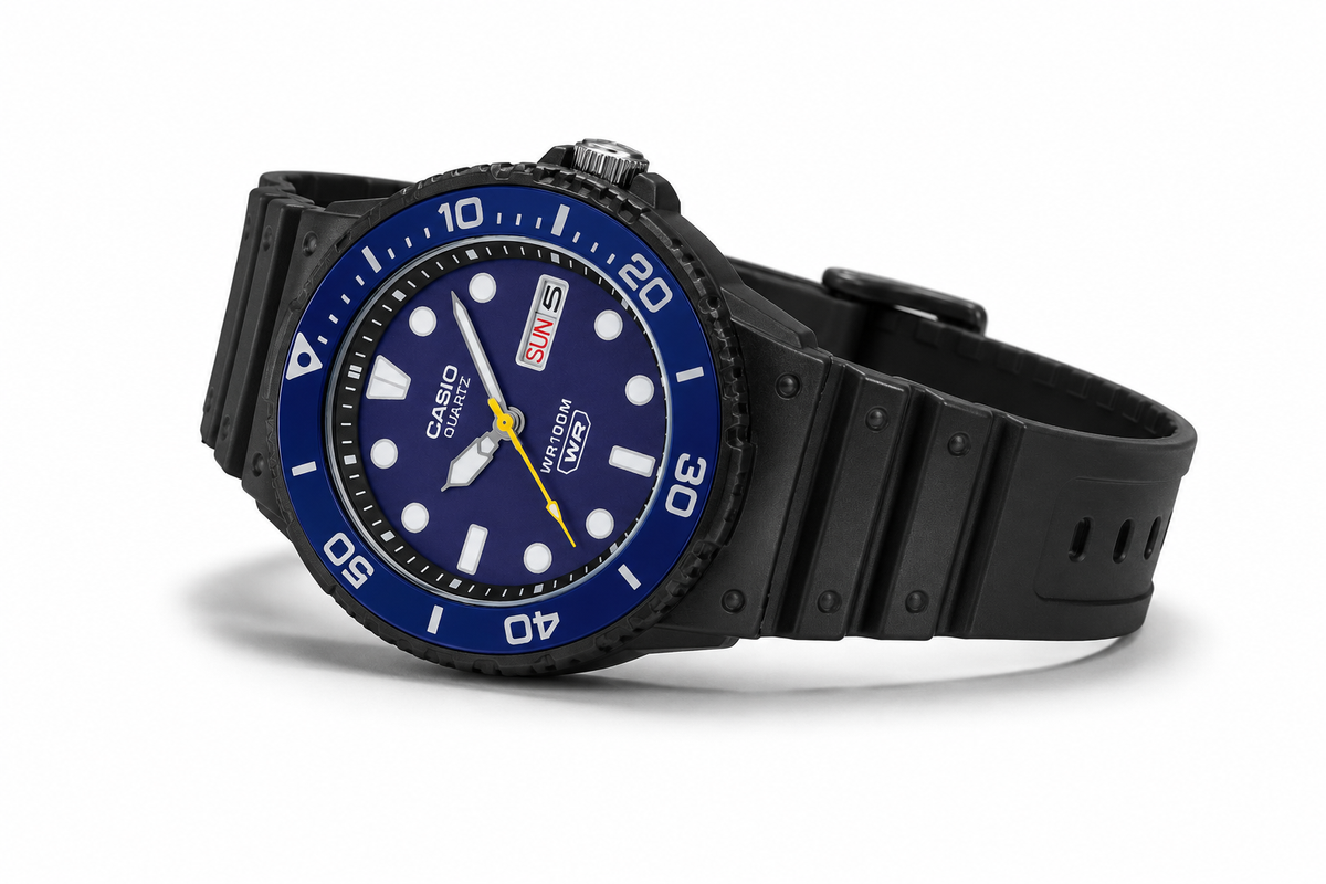 Casio de hombre correa de caucho – MRW-230H-2EV
