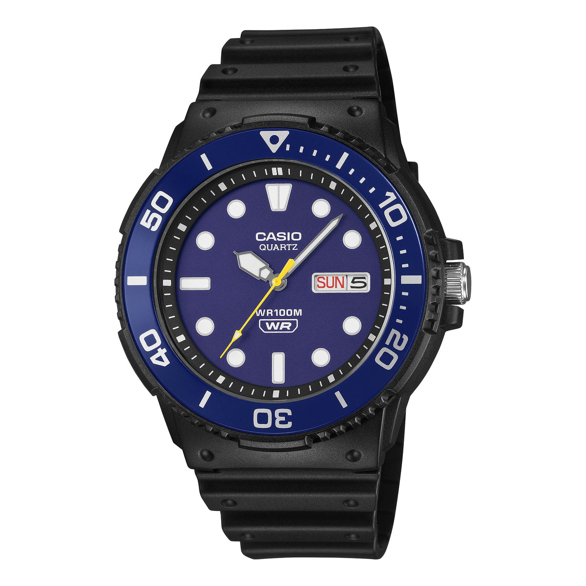Casio de hombre correa de caucho – MRW-230H-2EV