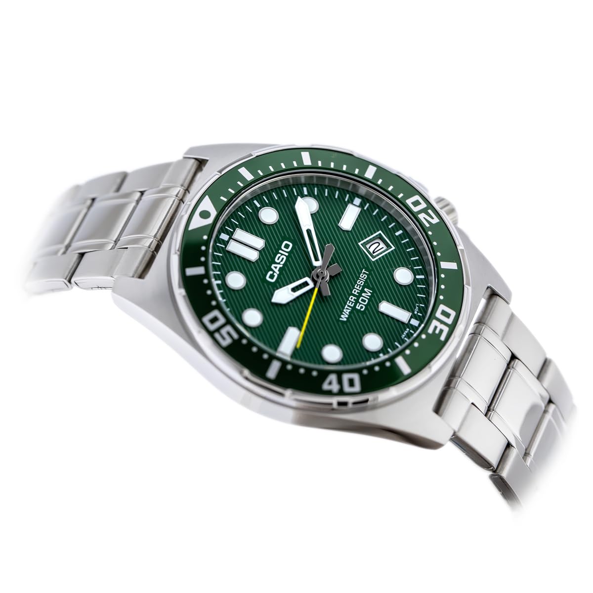 Casio para caballero pulsera de metal – MTD-135D-3AV