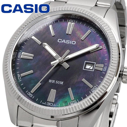 Casio de hombre pulsera de metal 44 mm – MTP-1302DS-1AV