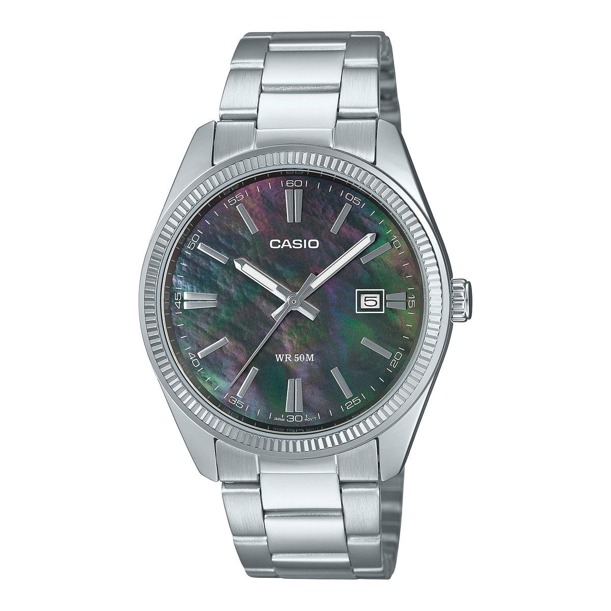 Casio de hombre pulsera de metal 44 mm – MTP-1302DS-1AV