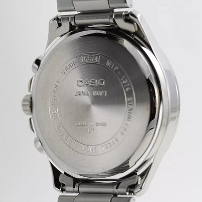Casio para hombre pulsera de metal – MTP-1374D-2A3V