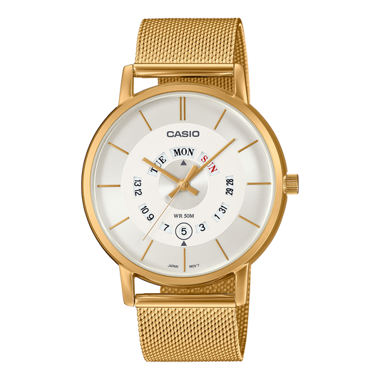 Casio de hombre pulsera mesh – MTP-B135MG-7AV