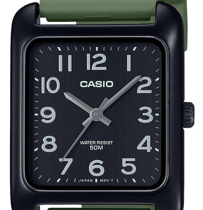Casio para hombre pulsera de resina – MTP-B175-3BV