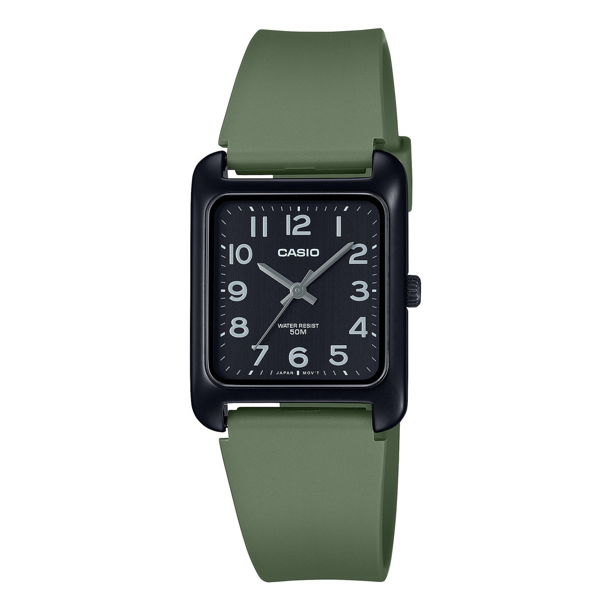 Casio para hombre pulsera de resina – MTP-B175-3BV