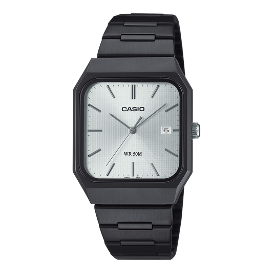 Casio de hombre pulsera de metal – MTP-B185B-7AV