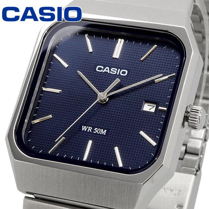 Casio de hombre pulsera de metal – MTP-B185D-2A1V
