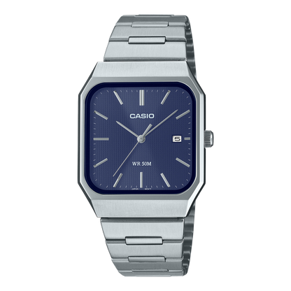 Casio de hombre pulsera de metal – MTP-B185D-2A1V