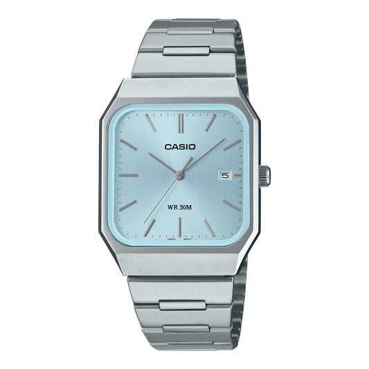 Casio de hombre pulsera de metal 40mm – MTP-B185D-2A2V
