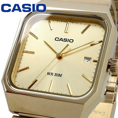 Casio de caballero banda de metal – MTP-B185G-9AV