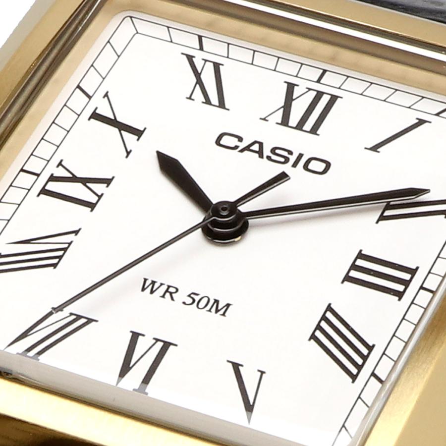 Casio de hombre pulsera de cuero 41 mm – MTP-B190GL-7BV