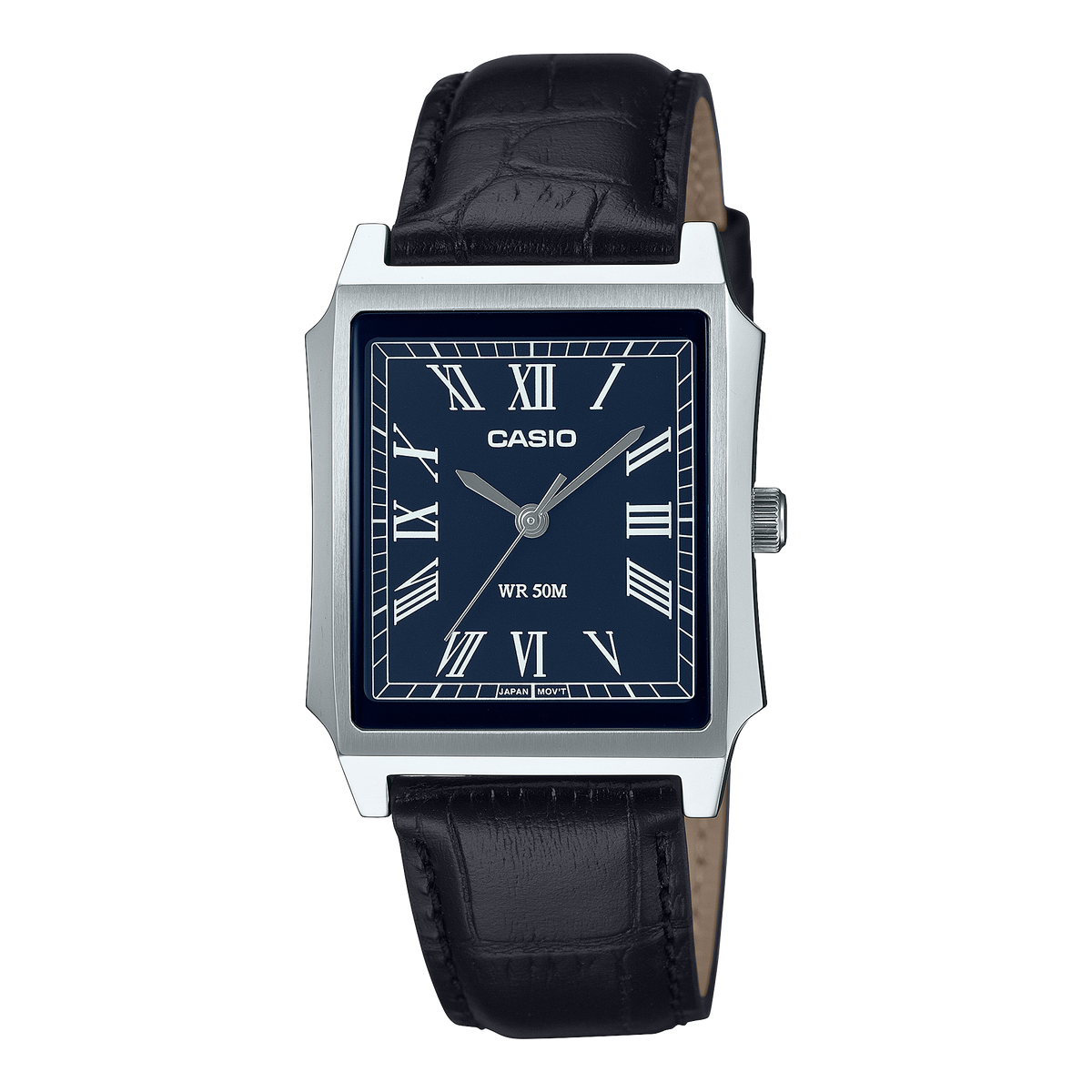 Casio de hombre pulsera de piel – MTP-B190L-2BV