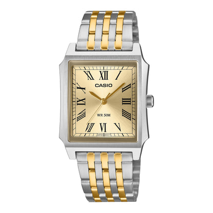 Casio de hombre correa de metal – MTP-B190SG-9BV