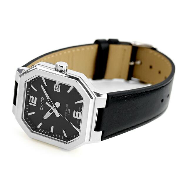 Casio de hombre pulsera de cuero – MTP-B195L-1AV