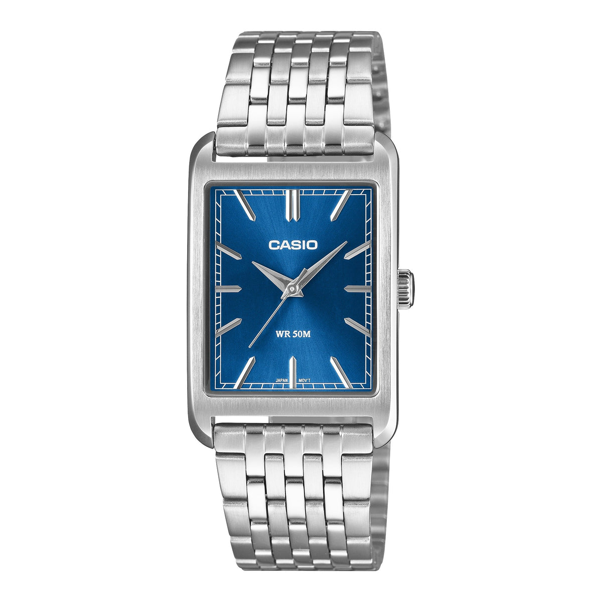 Casio de caballero correa de metal – MTP-B215D-2AV