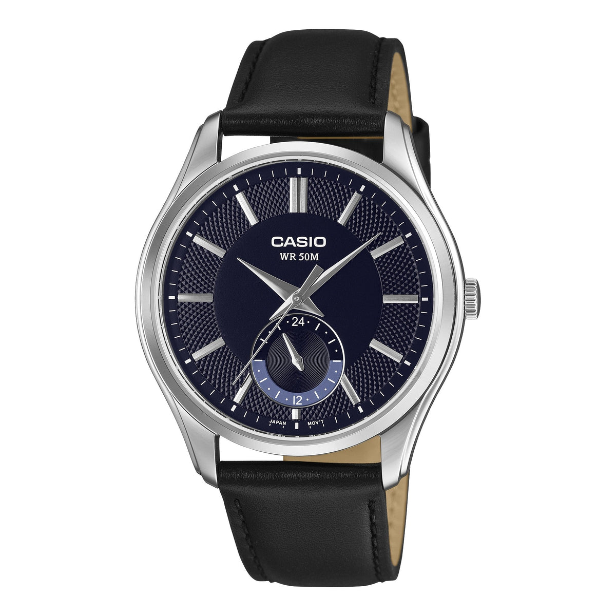 Casio de hombre correa de piel – MTP-B315L-2AV