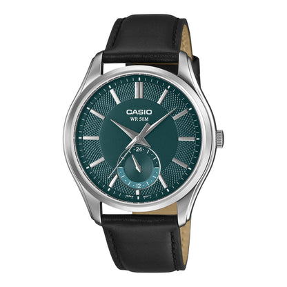 Casio de hombre correa de cuero – MTP-B315L-3AV