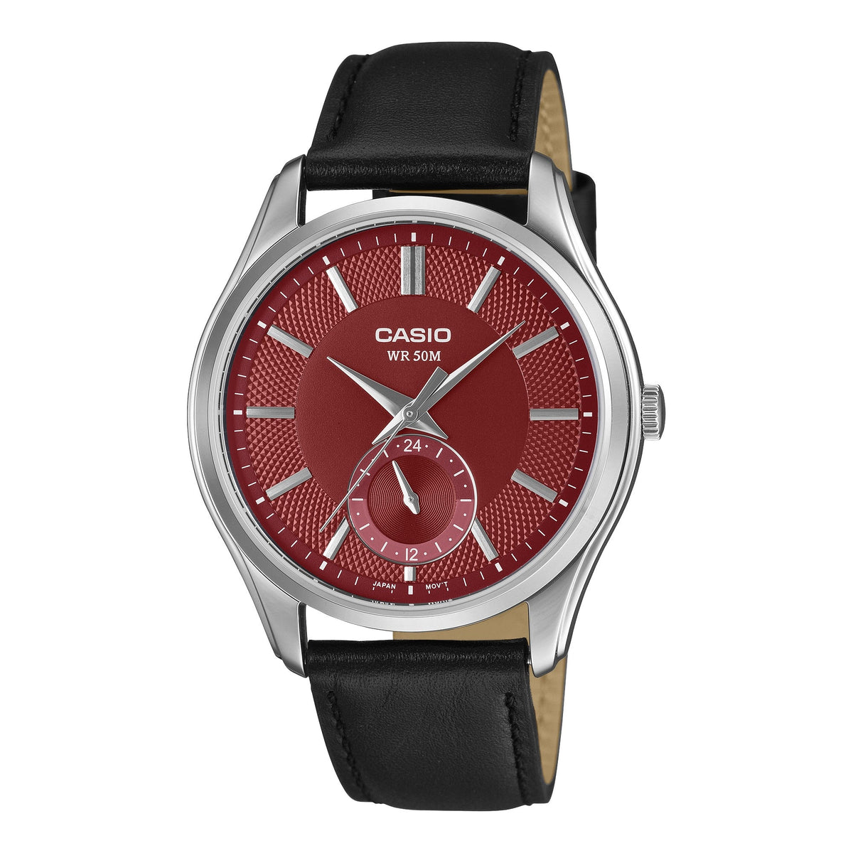 Casio de hombre correa de piel – MTP-B315L-4AV