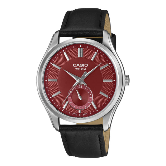 Casio de hombre correa de piel – MTP-B315L-4AV