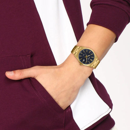 Casio de hombre correa de metal – MTP-VD03G-1A