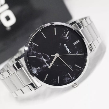 Casio para caballero pulsera de metal – MTP-VT01DM-1A