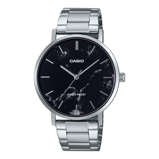 Casio para caballero pulsera de metal – MTP-VT01DM-1A