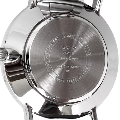 Casio de hombre pulsera de piel – MTP-VT03BL-7B